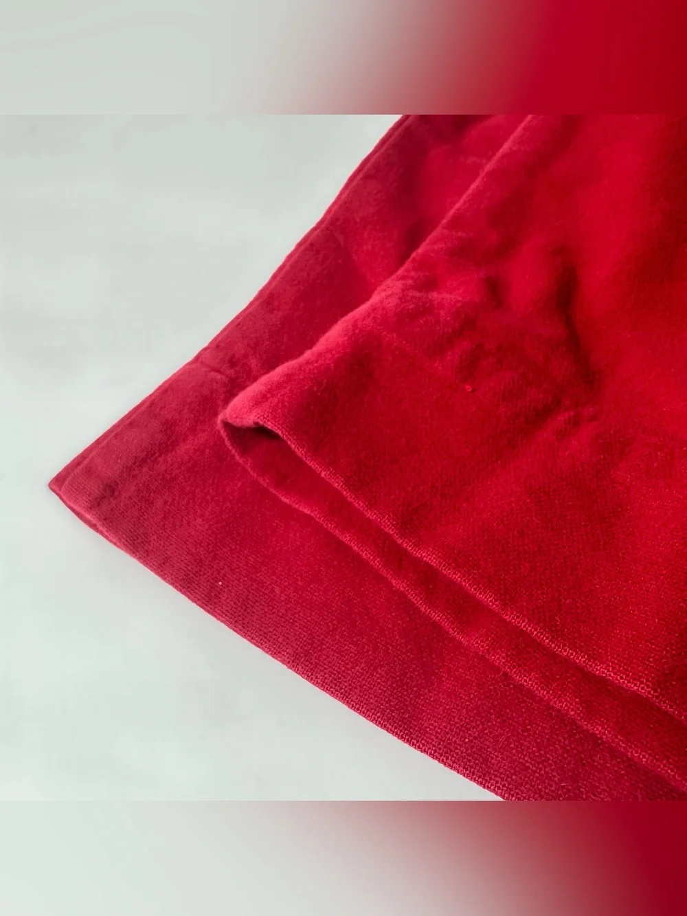 Vintage LL Bean Flannel Pillowcases Set Of 2 Red Germany Czech 71341